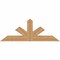 Ekena Millwork Saratoga Smooth Timber Gable Bracket, Western Red Cedar, 60"W x 22"H x 5 1/2"D x 5 1/2"F, 9/12 Pitch GBW060X22X0606SAR00SWR - alternate 1